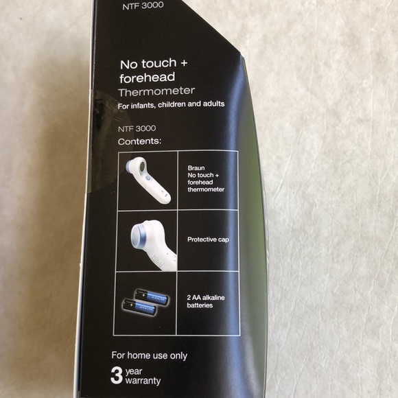 Braun No Touch Forehead Thermometer #1 Brand Recommended by Pediatricians F or C - Picture 7 of 10